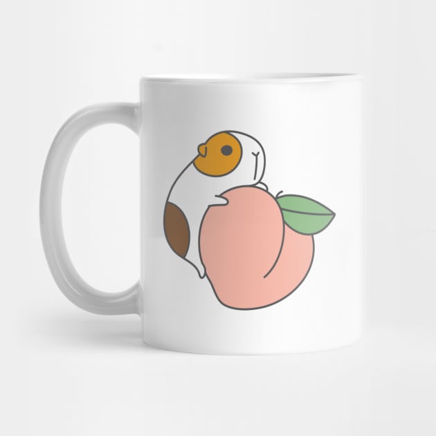 Guinea pig and Peach by Noristudio